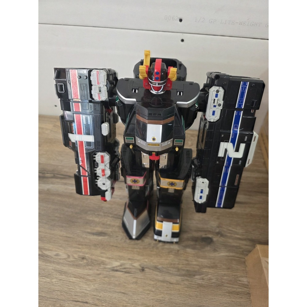 Bandai Power Rangers Lightspeed Rescue GoGoFive DX Grand Liner Train Megazord